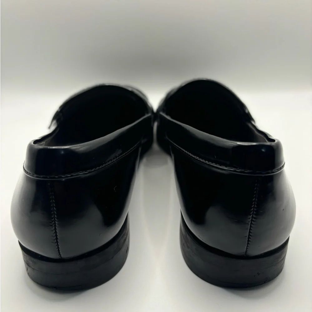 Franco Sarto Black and Gray Loafers